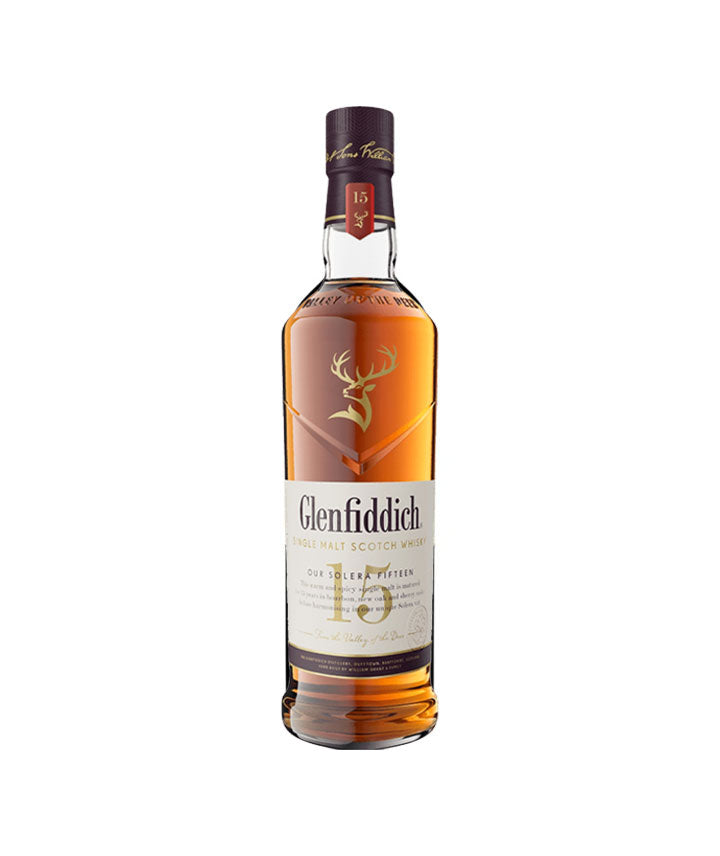 Whisky Glenfiddich - Single malt Solera Reserve 15 ans - Speyside - Ecosse
