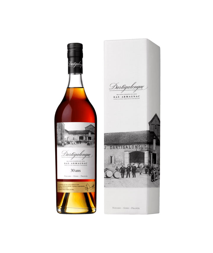 Bas-Armagnac Dartigalongue - 30 ans LA CAVE vue droite aux Galeries Lafayette Le Gourmet