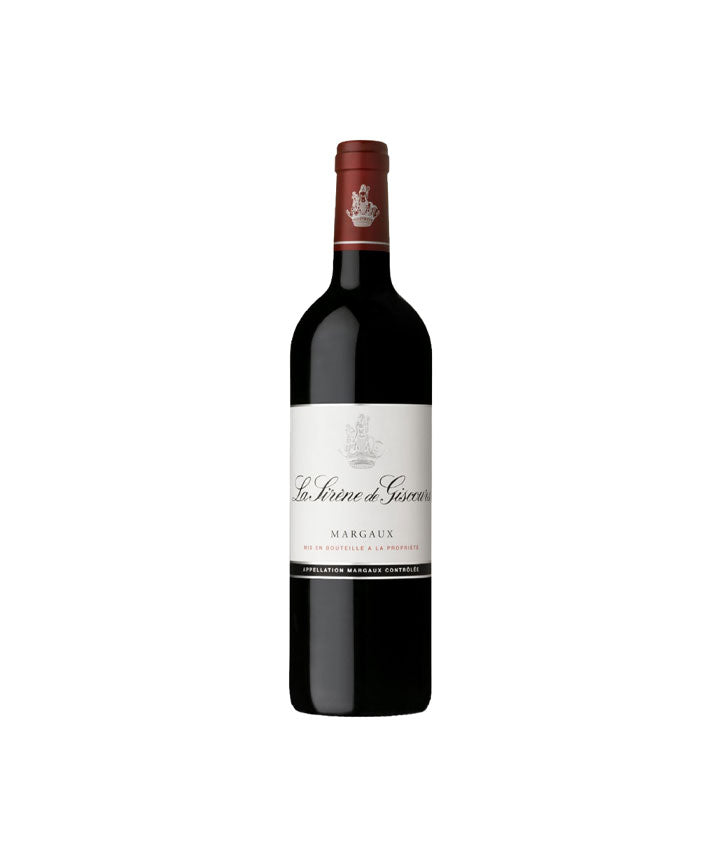 La Sirène de Giscours 2019 - 2nd vin du Château Giscours - Margaux LA CAVE vue droite aux Galeries Lafayette Le Gourmet