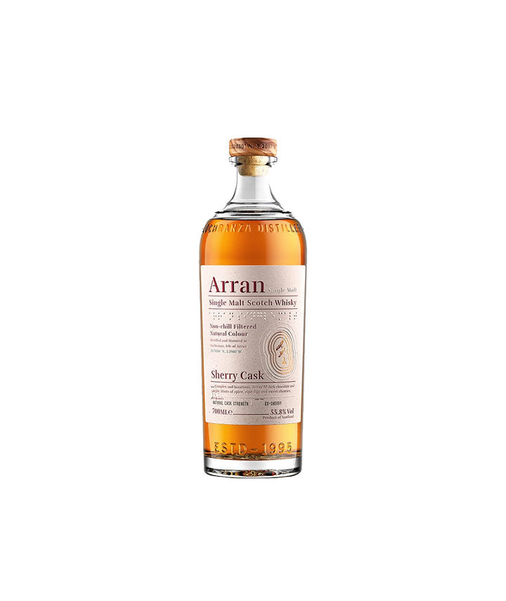 Whisky Arran - Single malt Sherry Cask The Bodega - Ile d'Arran - Ecosse