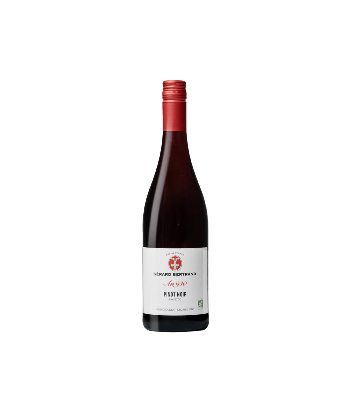 Domaine Gérard Bertrand - Héritage pinot noir AN940 2023 - IGP Pays d'Oc Rouge - Languedoc-Roussillon