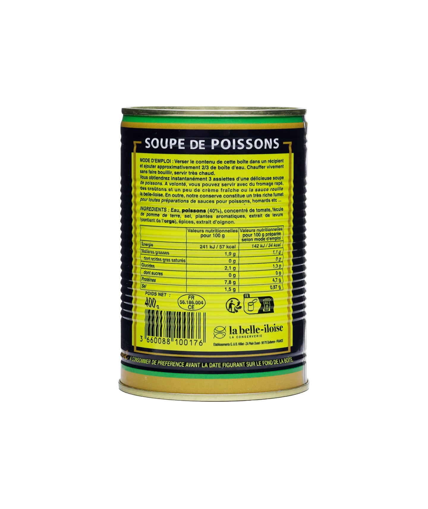 Soupe de poissons bretons
