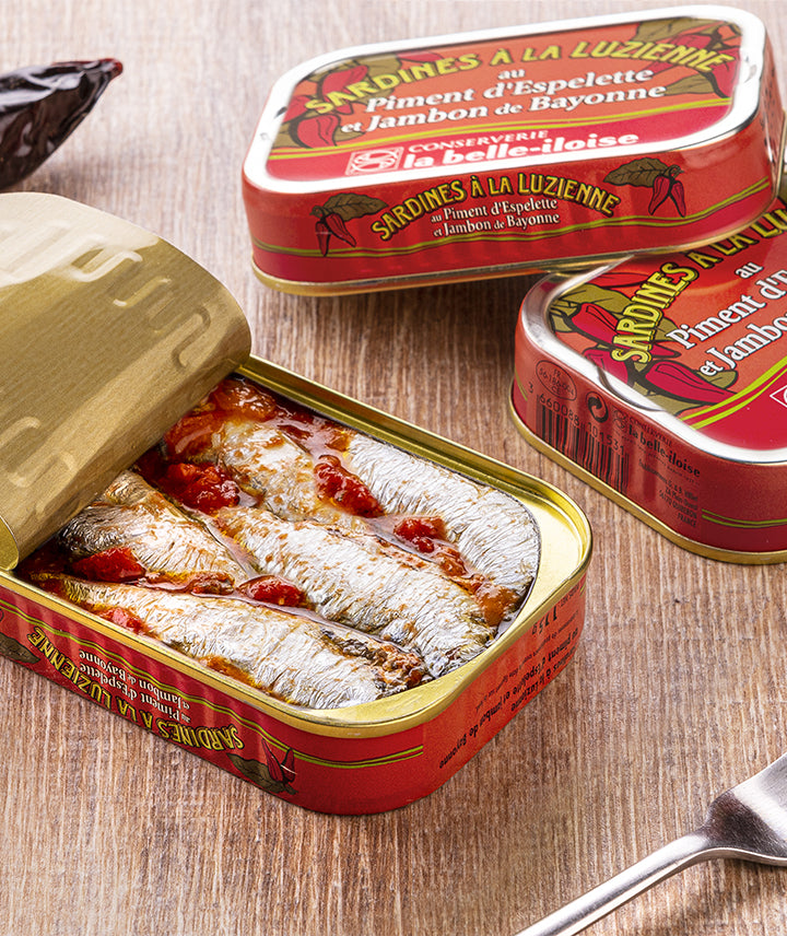 Sardines à la luzienne