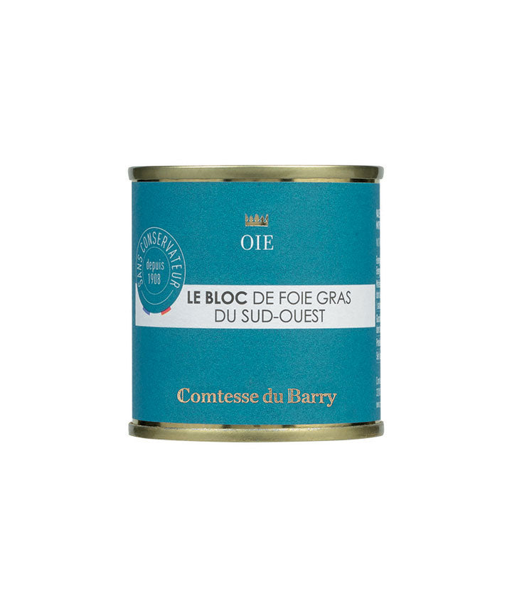 Bloc de foie gras d'oie 100g