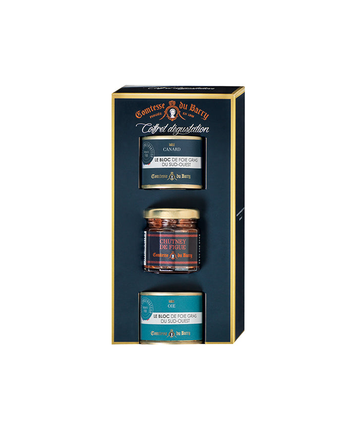 Coffret dégustation Foie Gras - 3 spécialités