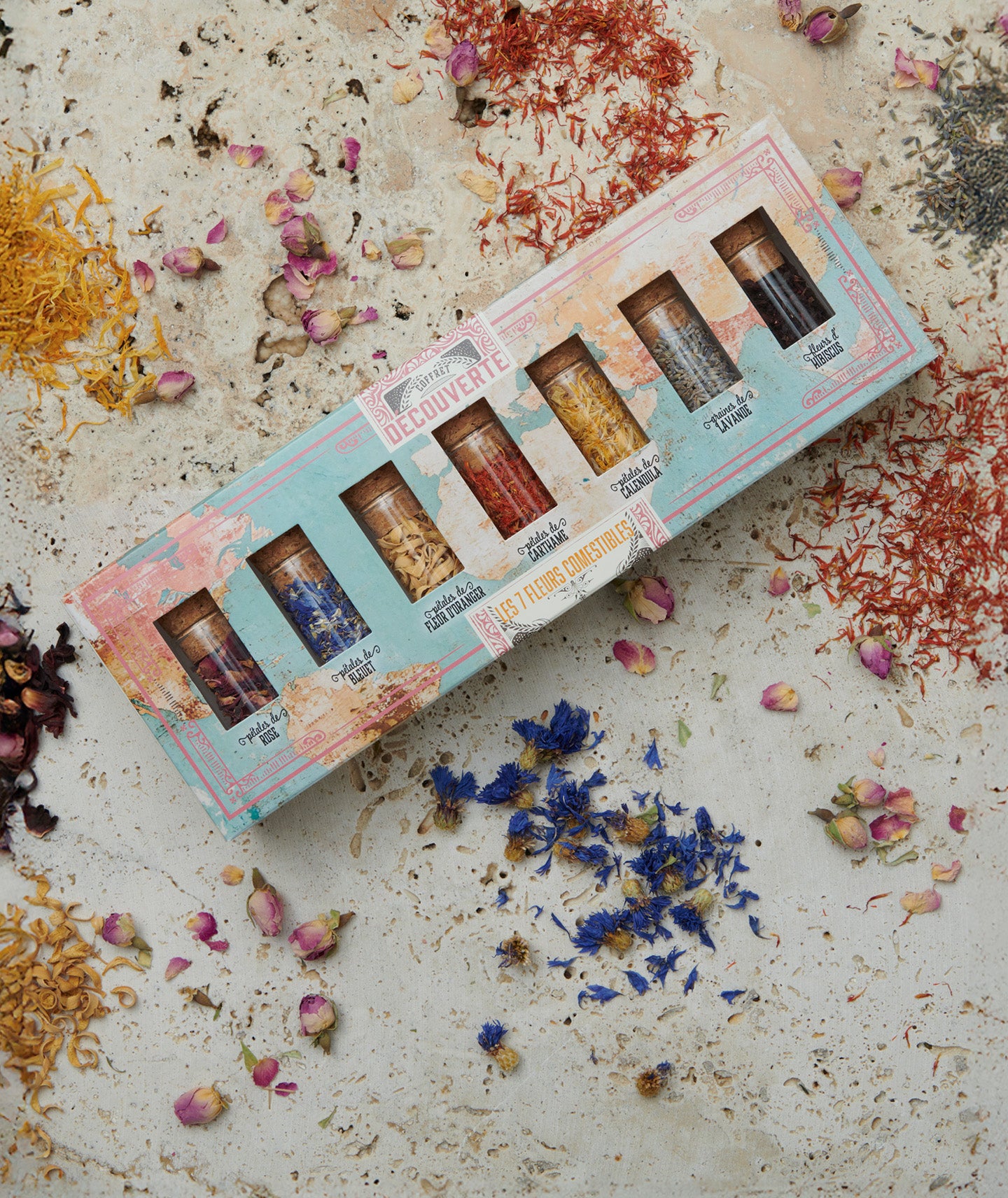Coffret découverte 7 fleurs comestibles