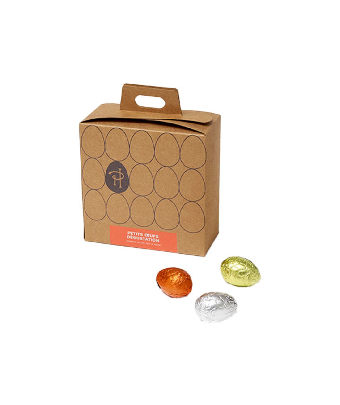 Coffret "Dégustation" - Assortiment d'oeufs en chocolat