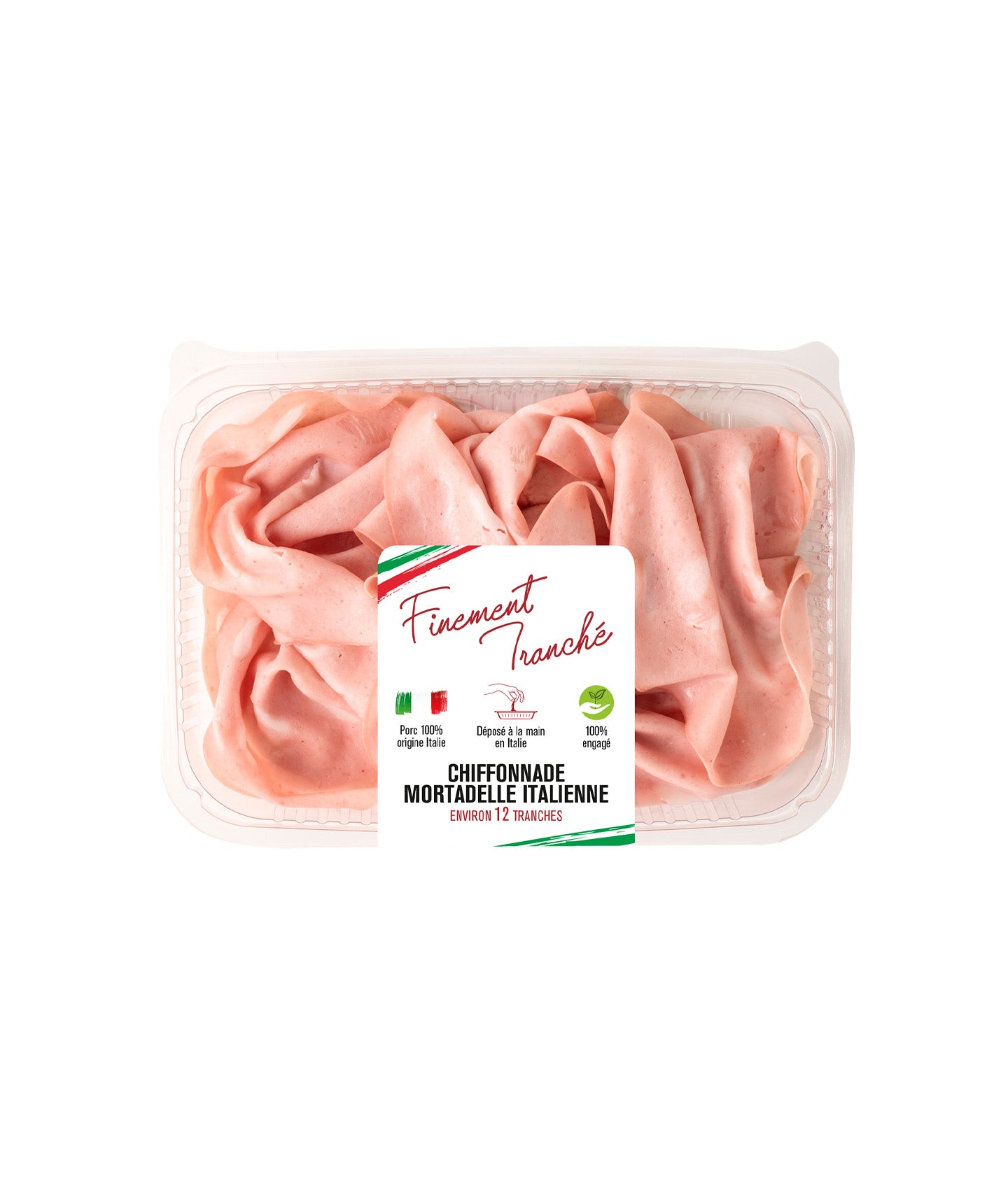 Chiffonnade de mortadelle