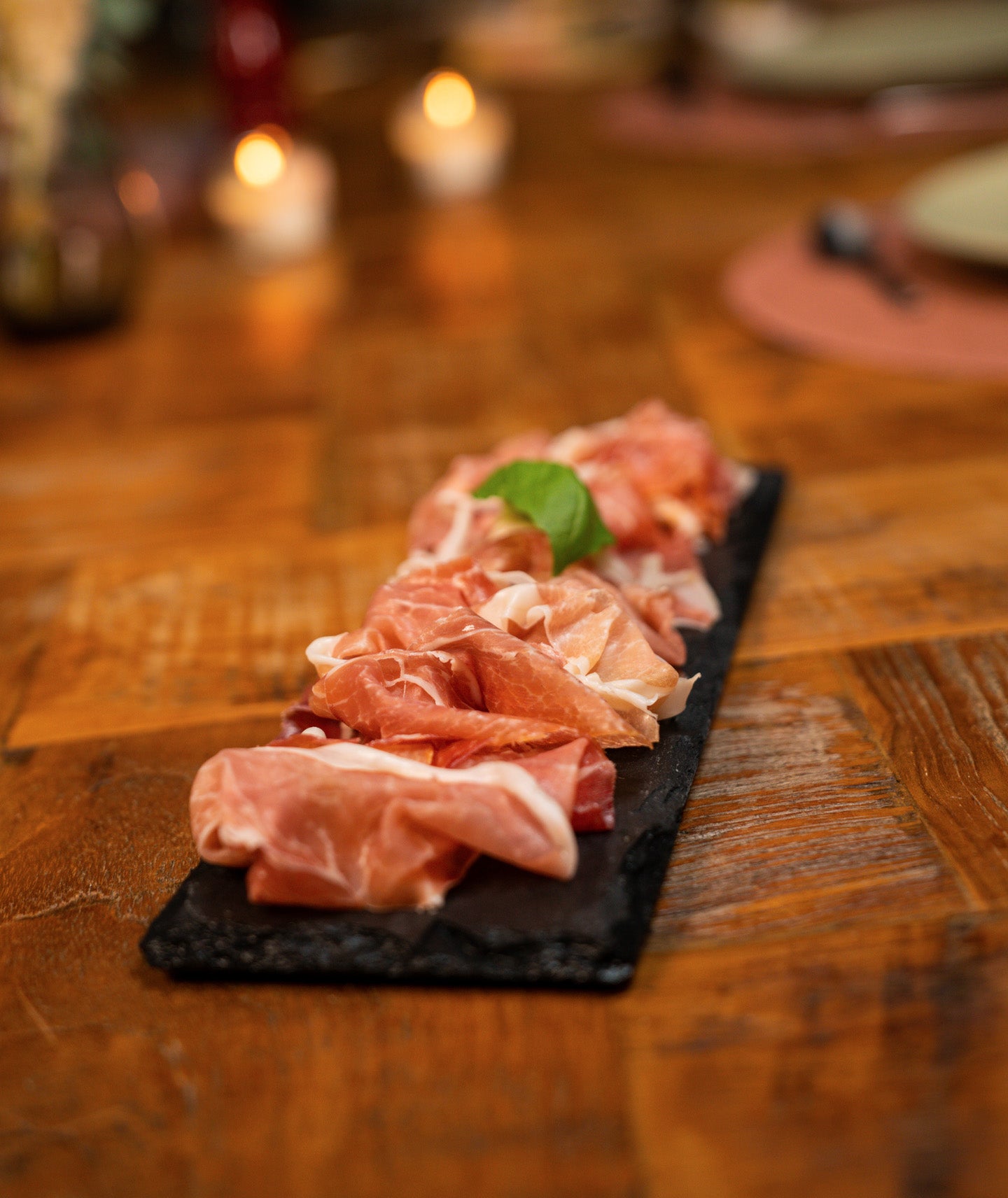 Chiffonade de jambon Serrano