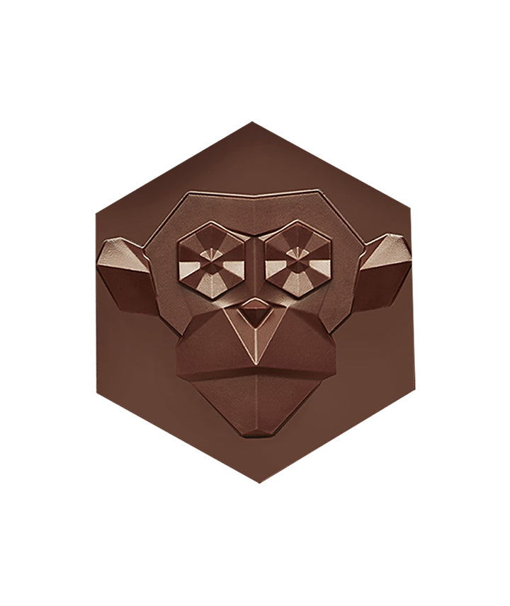 Chocolat Hexa-singe praliné grué - Lait