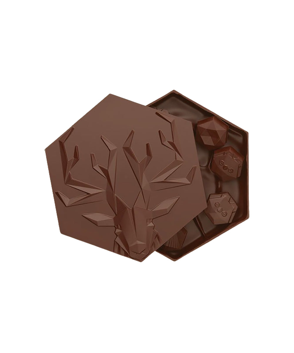 Bonbonnière Cerf - Chocolat au lait 45%