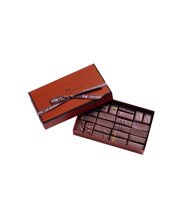 Coffret maison 24 chocolats noirs