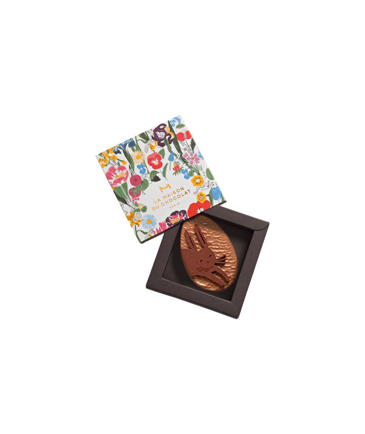 Bouchée lapin praliné cacahuète fleurs