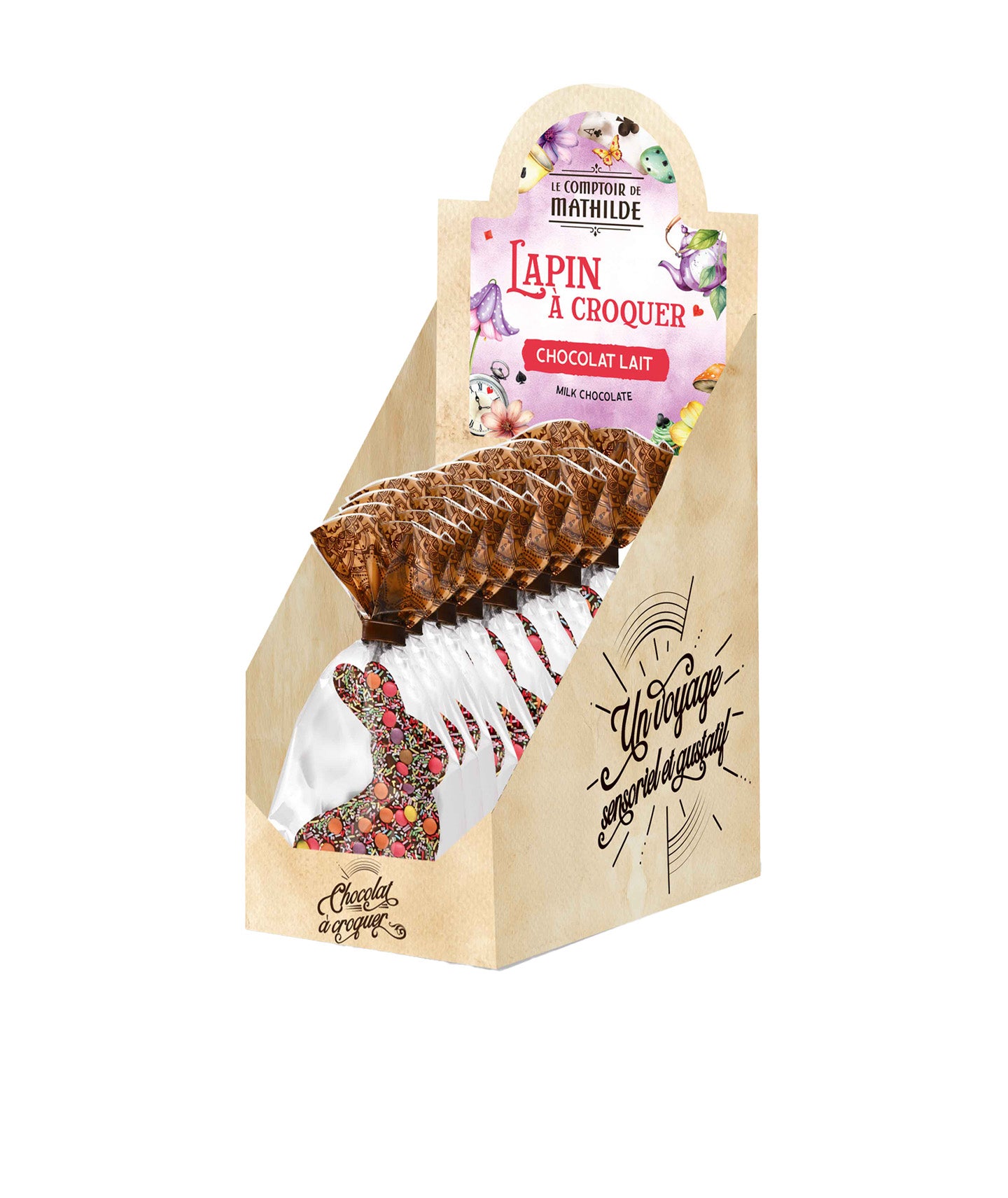 Lapin à croquer chocolat au lait - 130g