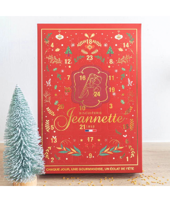Calendrier de l'Avent 2025 - Biscuiterie Jeannette