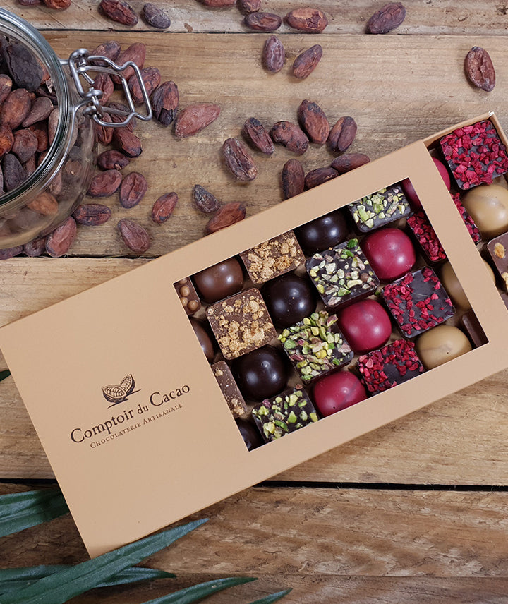 Étui Comptoir du Cacao assortiment chocolats