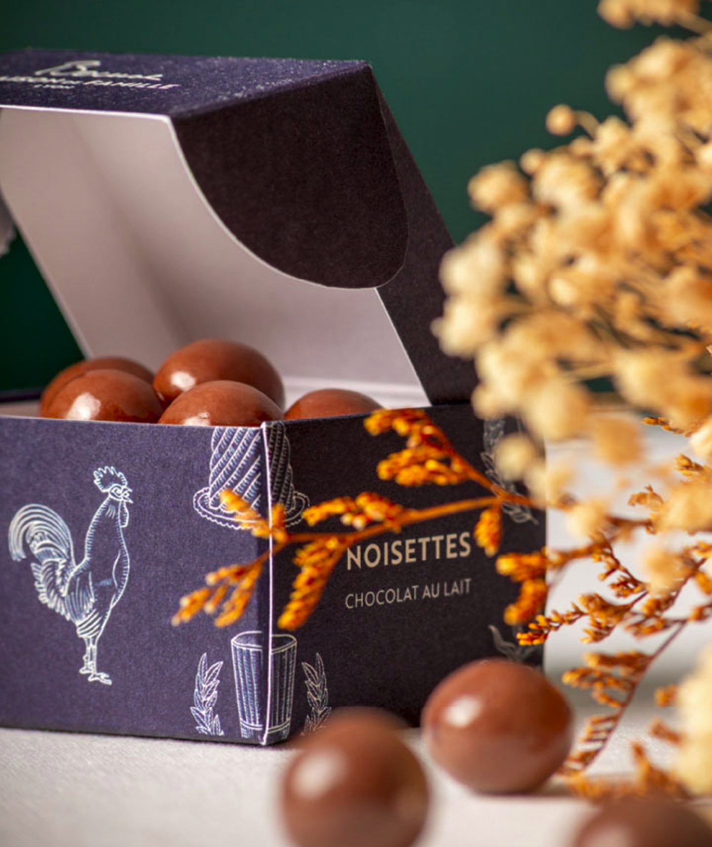 Noisettes enrobées de chocolat au lait - Paul Bocuse