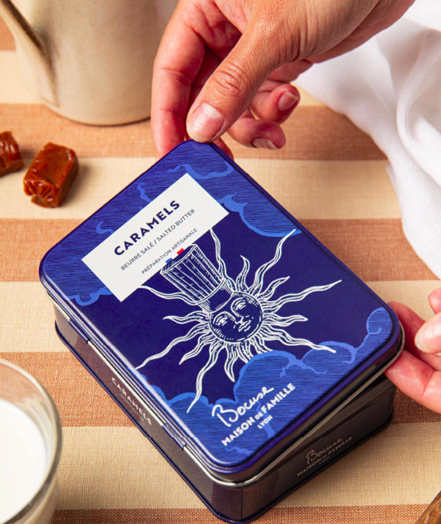 Caramels au beurre salé - Boîte en métal