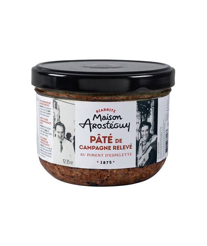 Pâté de campagne au piment d'Espelette