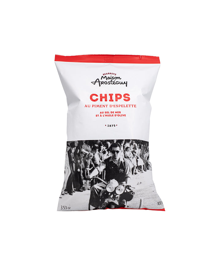 Chips au piment d'Espelette