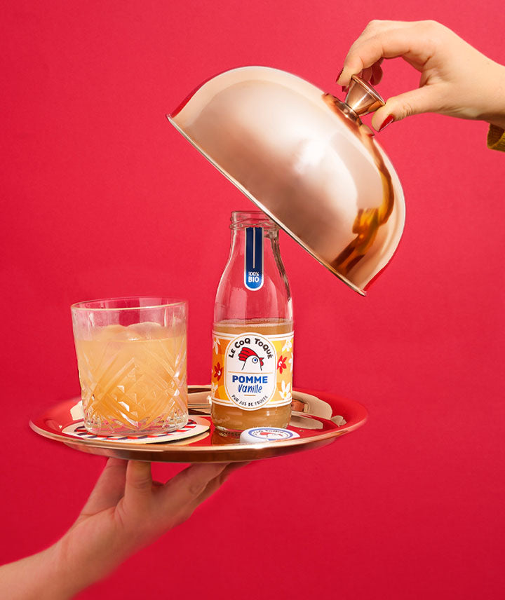 Jus de pomme vanille bourbon bio