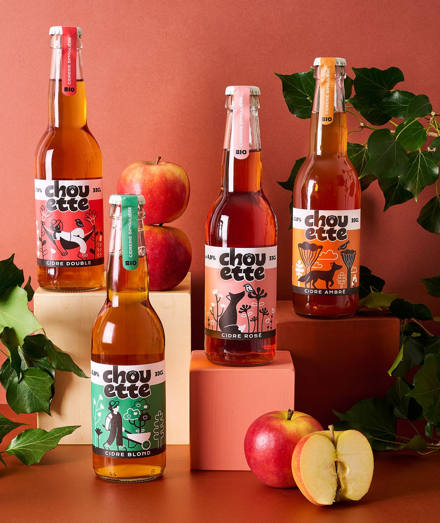 Cidre bio ambré - Petit format