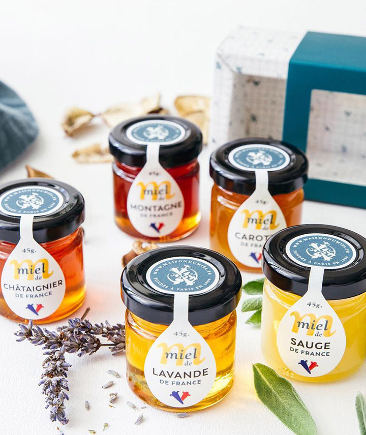 Coffret 5 miels de France