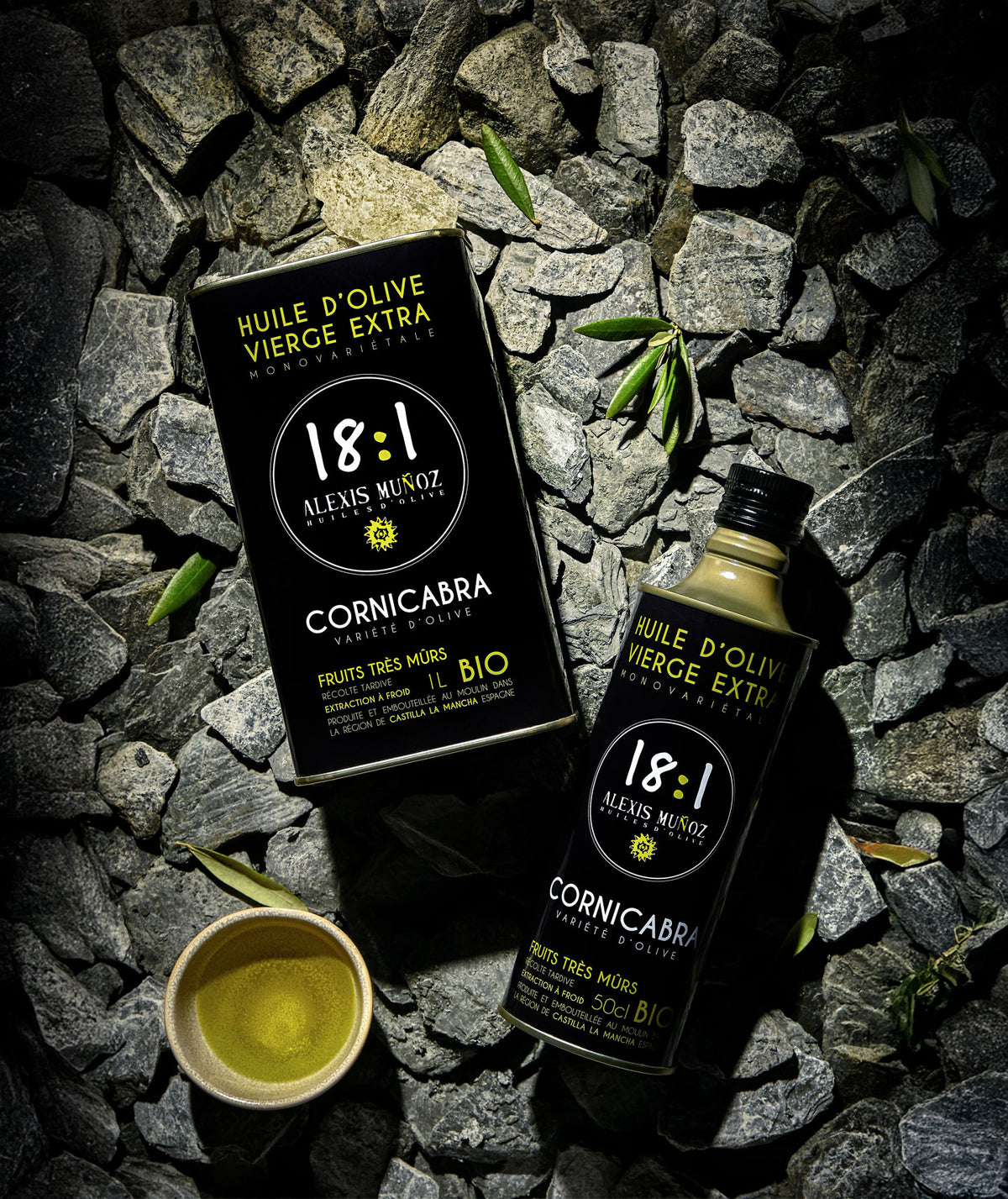 Huile d'olive 18:1 - Cornicabra 500ml
