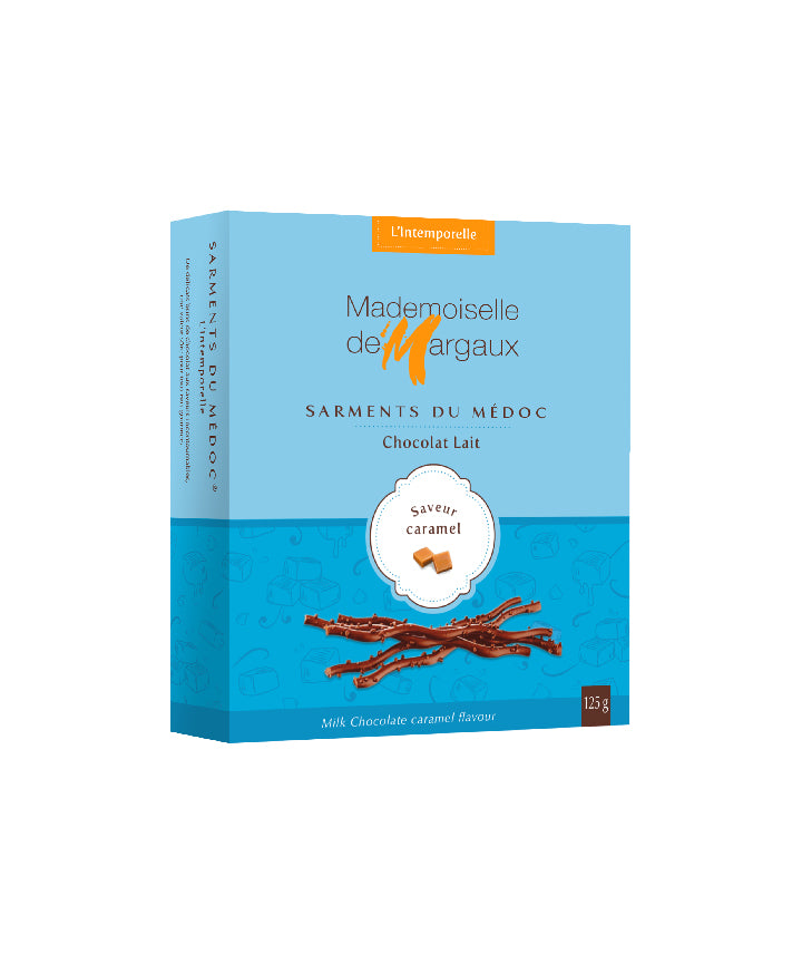 Sarment chocolat au lait et caramel