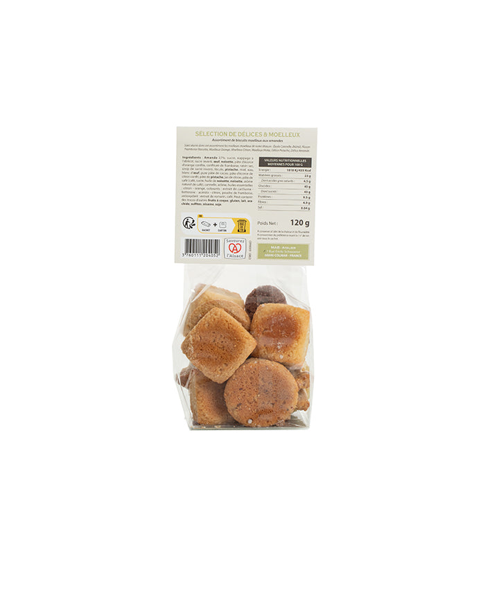 Sachet de biscuits délices et moelleux