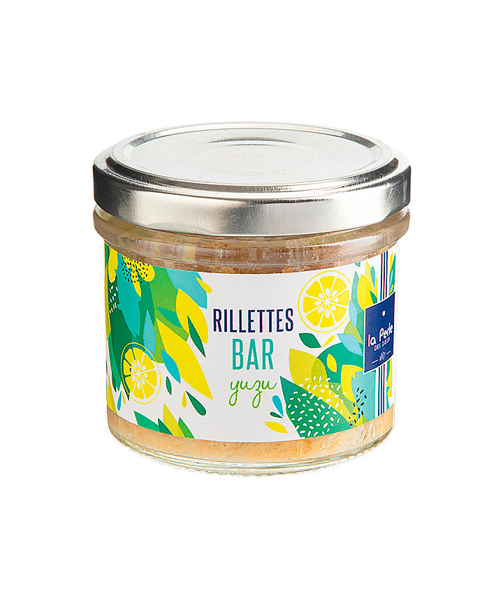 Rillettes de bar au yuzu