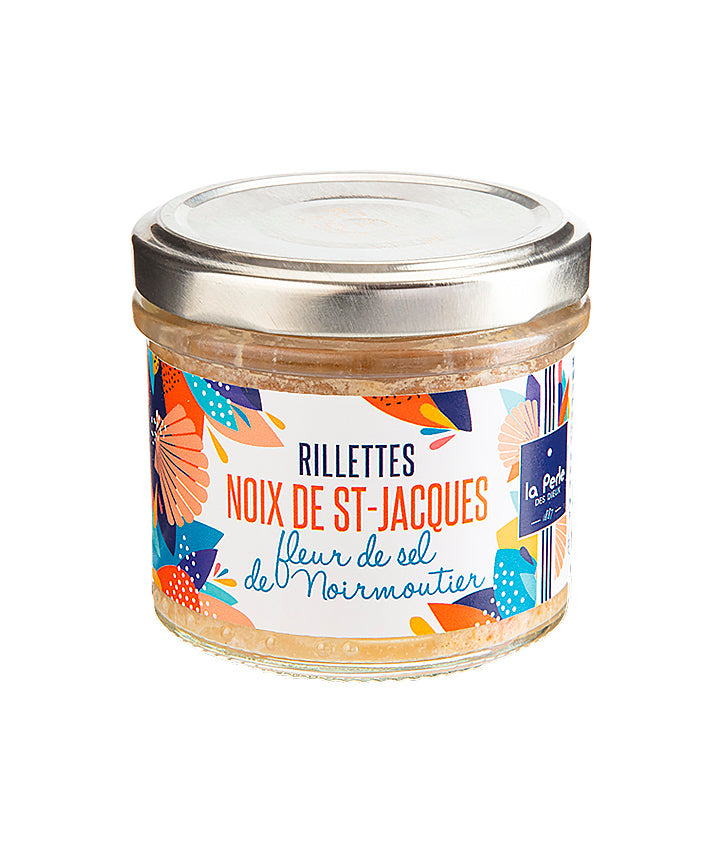 Rillettes de noix de St Jacques à la fleur de sel de Noirmoutier