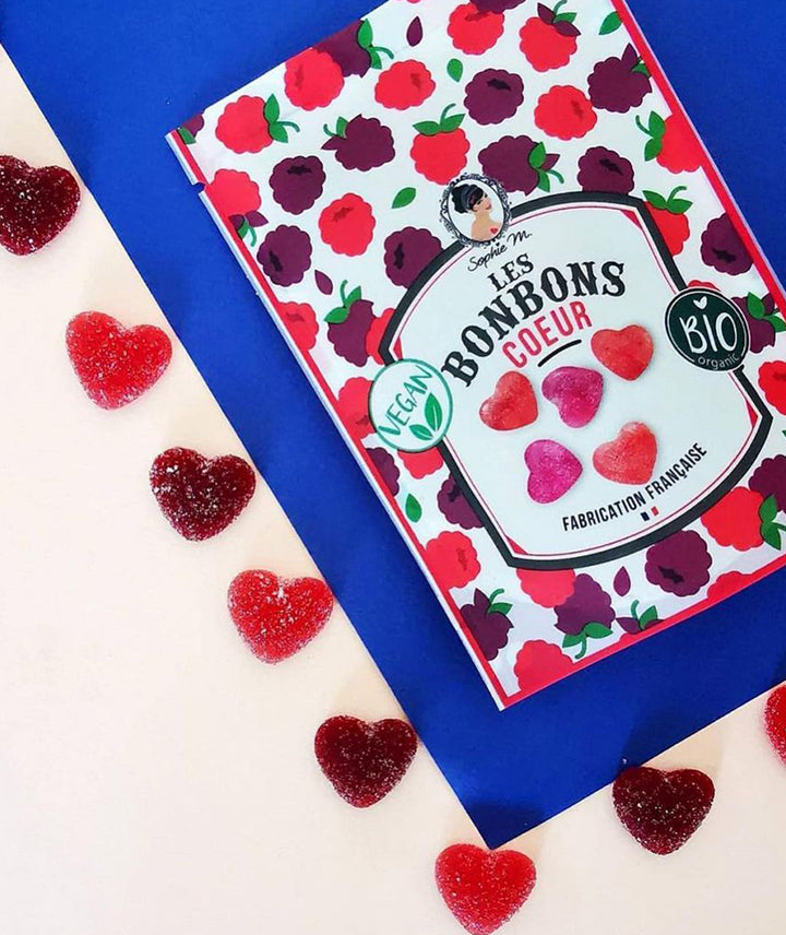 Bonbons bio - Coeurs