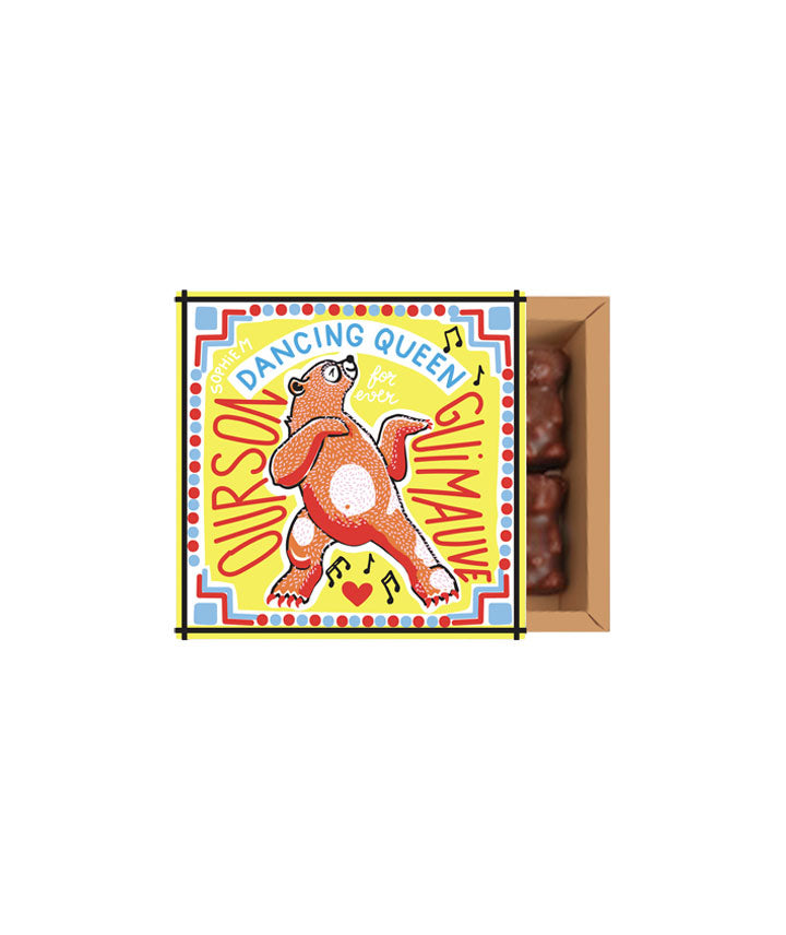 Ourson guimauve - Fourreau