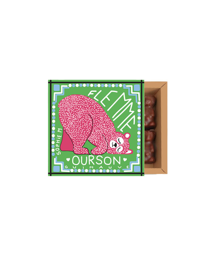 Ourson guimauve - Fourreau