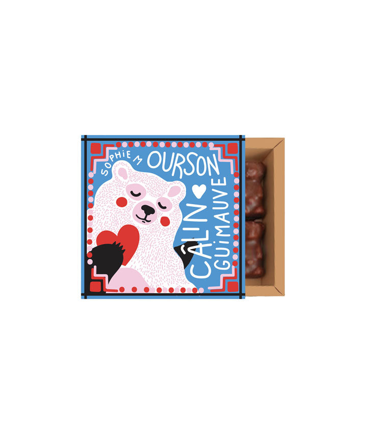 Ourson guimauve - Fourreau
