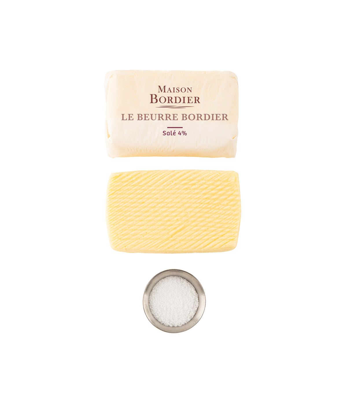 Beurre Bordier salé 4%