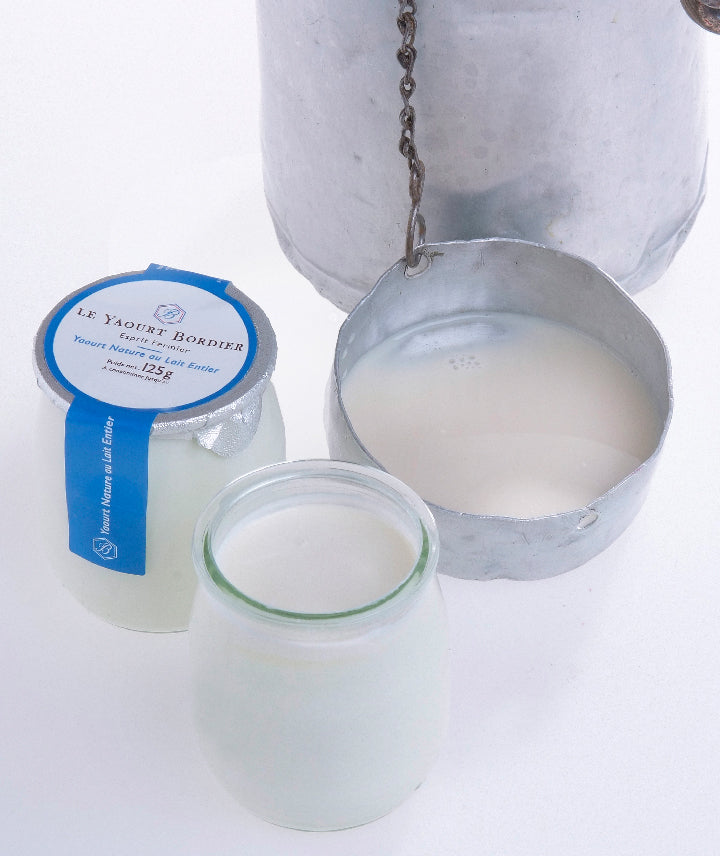 Yaourt Bordier nature lait entier