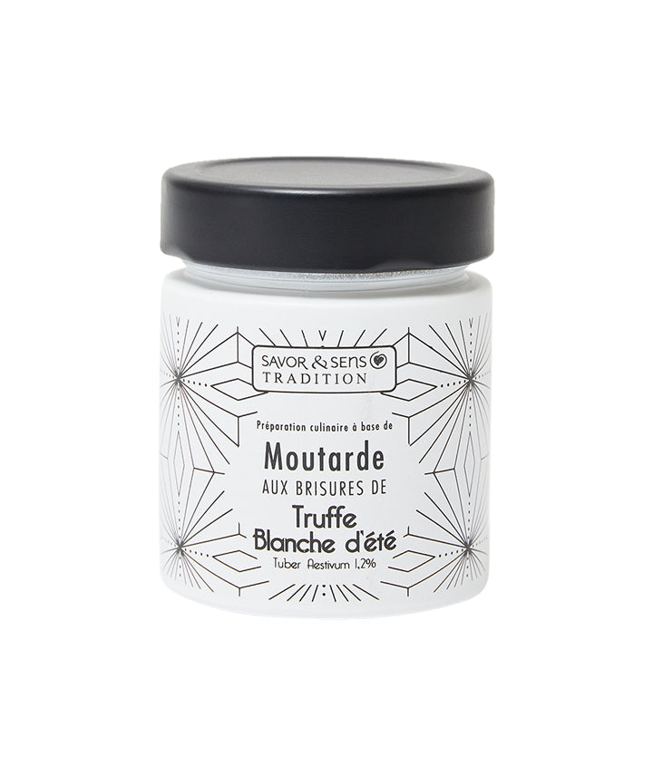 Moutarde aux brisures de truffe blanche d'été
