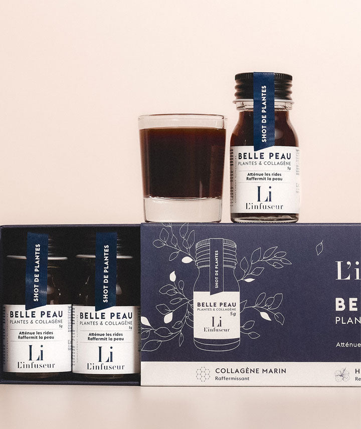 Coffret "Belle peau" à base de plantes et collagène
