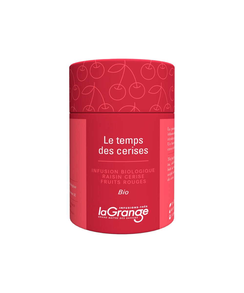 Infusion Le temps des cerises Bio - boîte collection vrac
