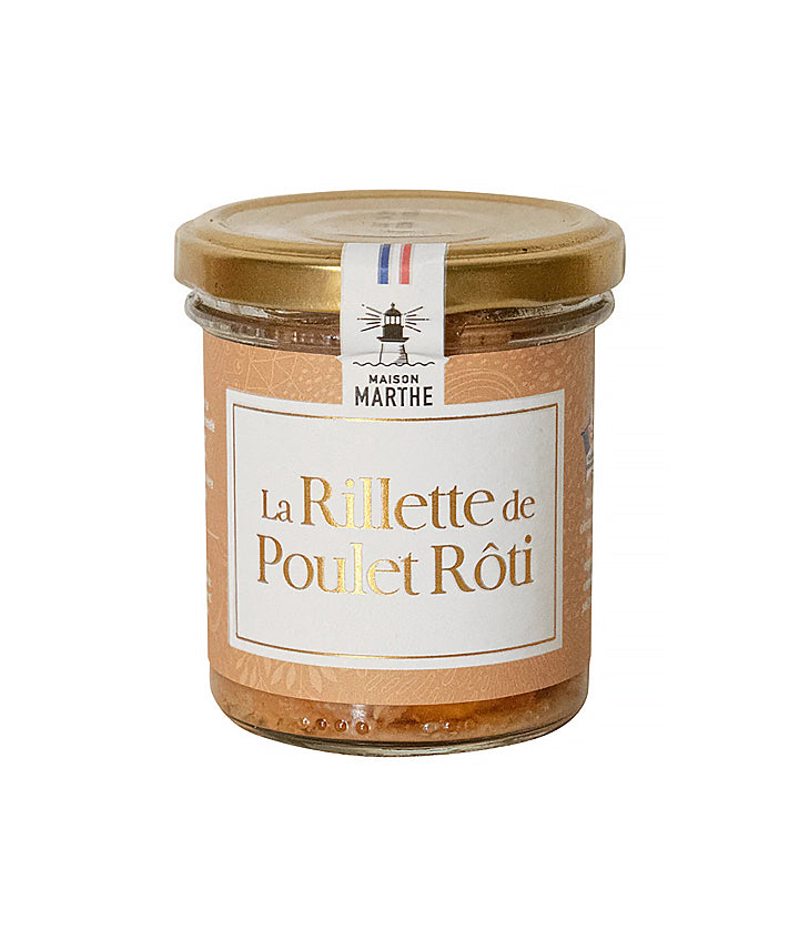 Rillette de poulet rôti