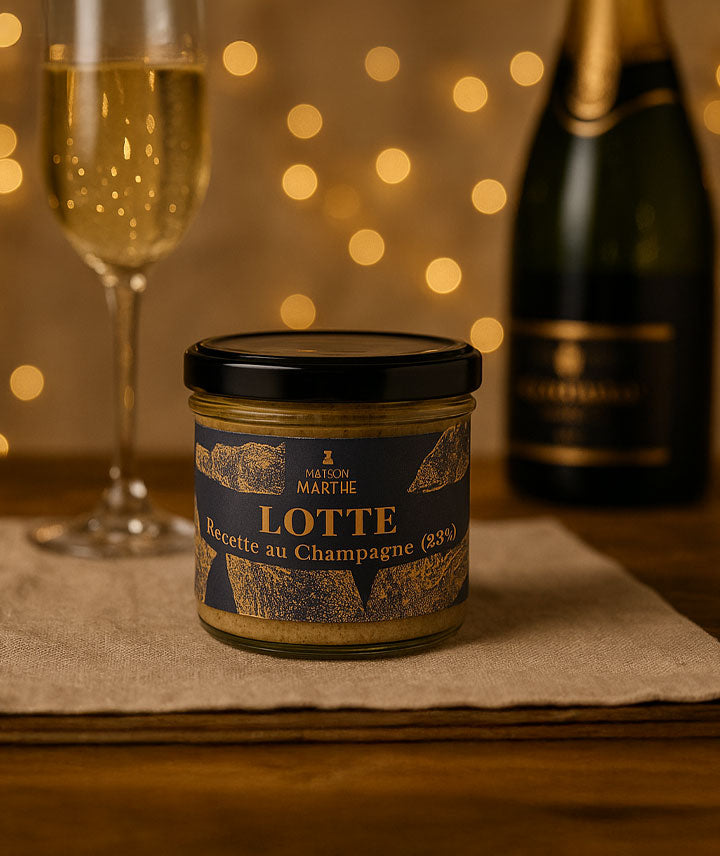 Tartinable de Lotte au Champagne