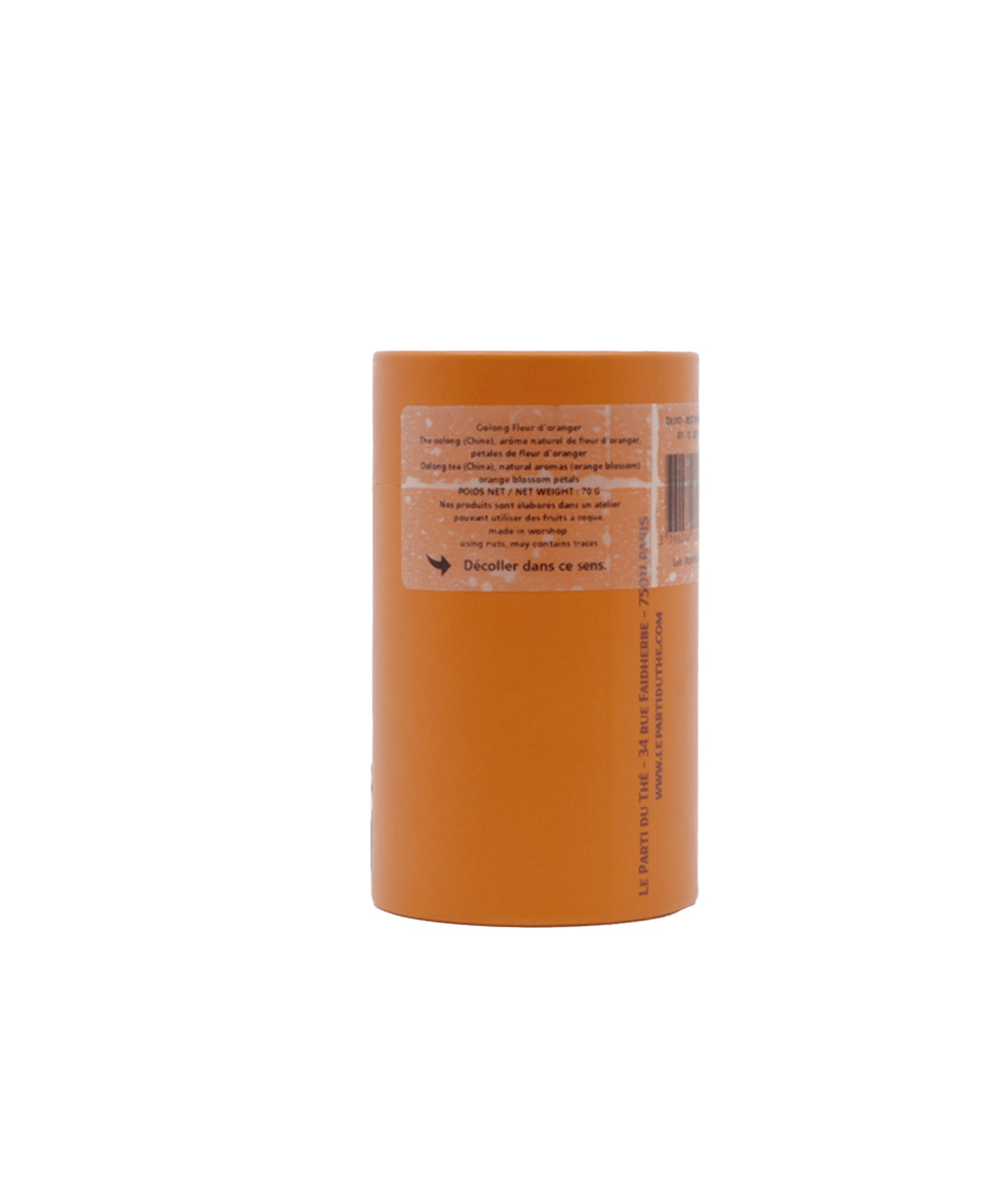 Thé Oolong fleur d'oranger - Boîte vrac