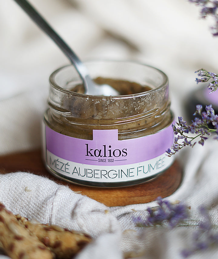Mézé aubergine fumée