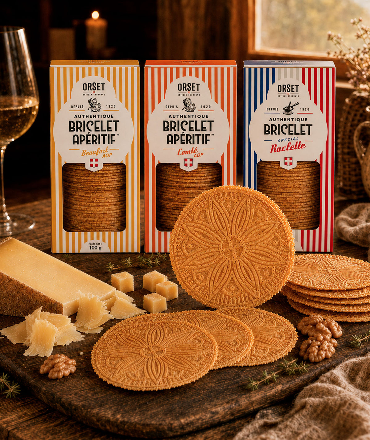 Biscuit apéritif au Beaufort