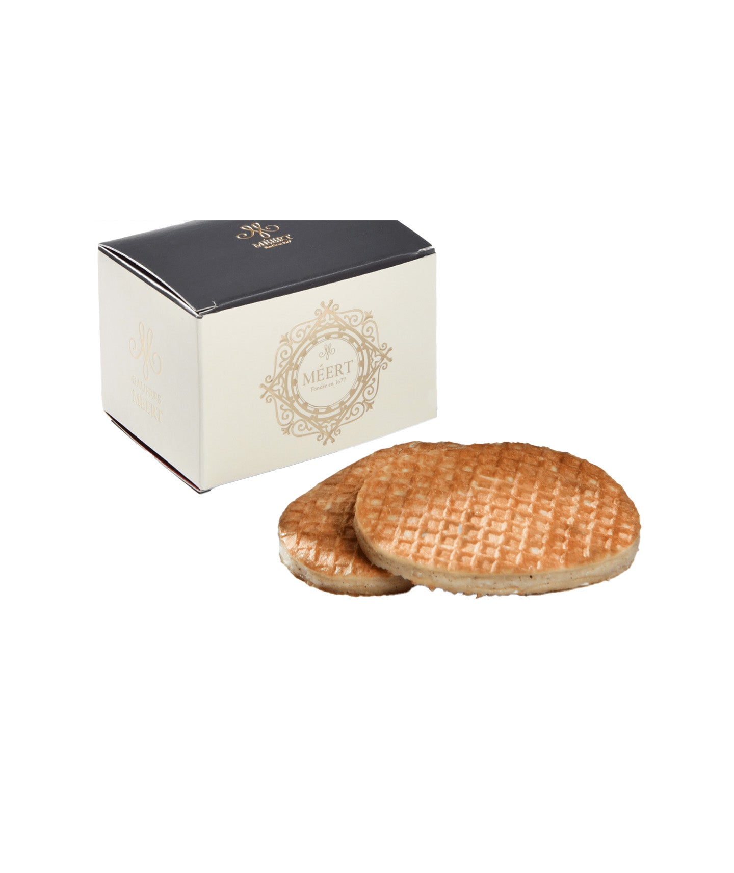 Boîte de 6 mini gaufres à la vanille de Madagascar
