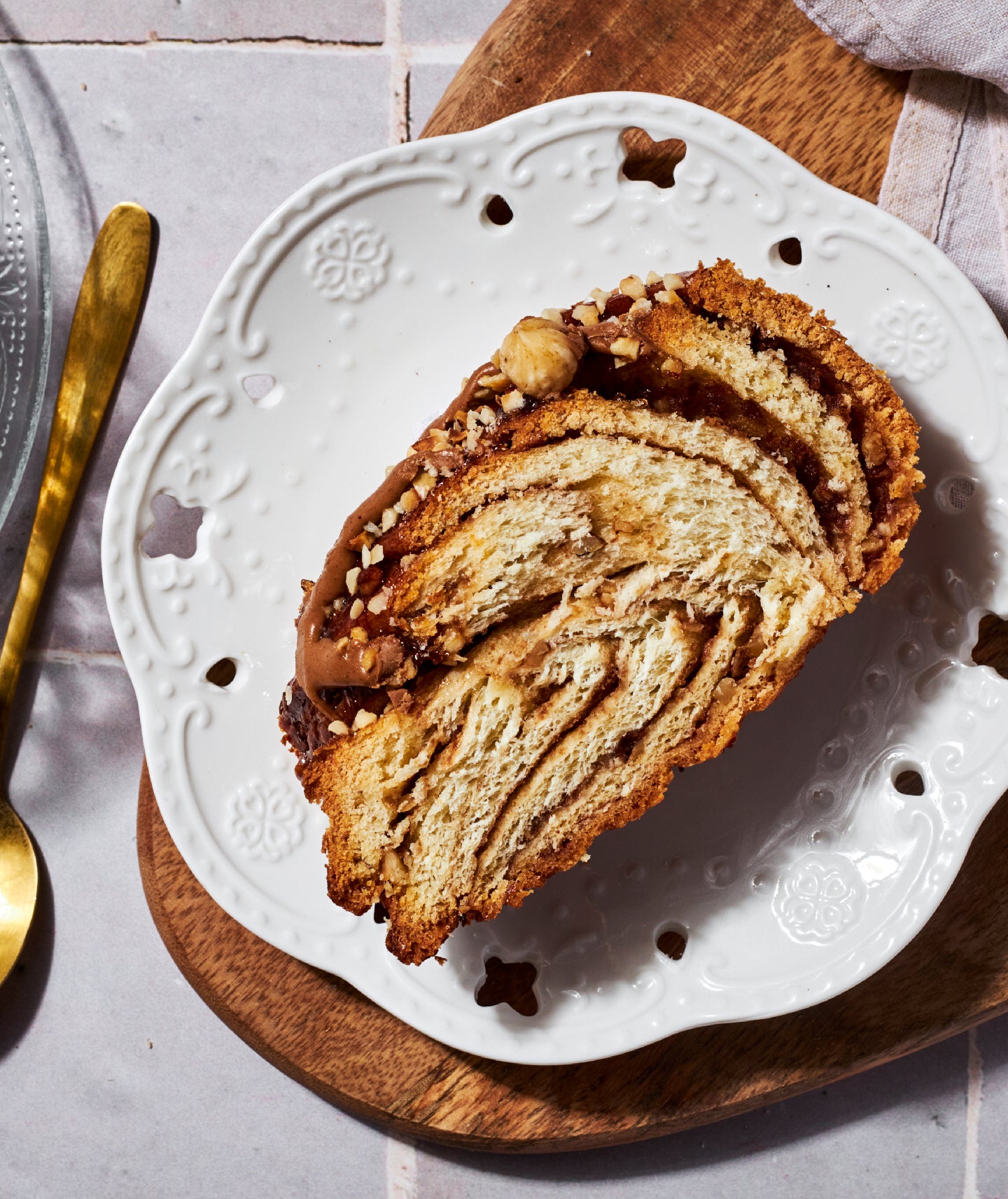 Tranche de Babka praliné