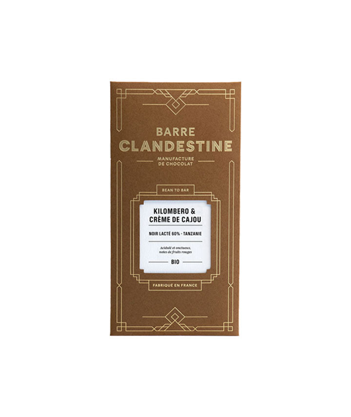 Chocolat à la crème de noix de cajou
