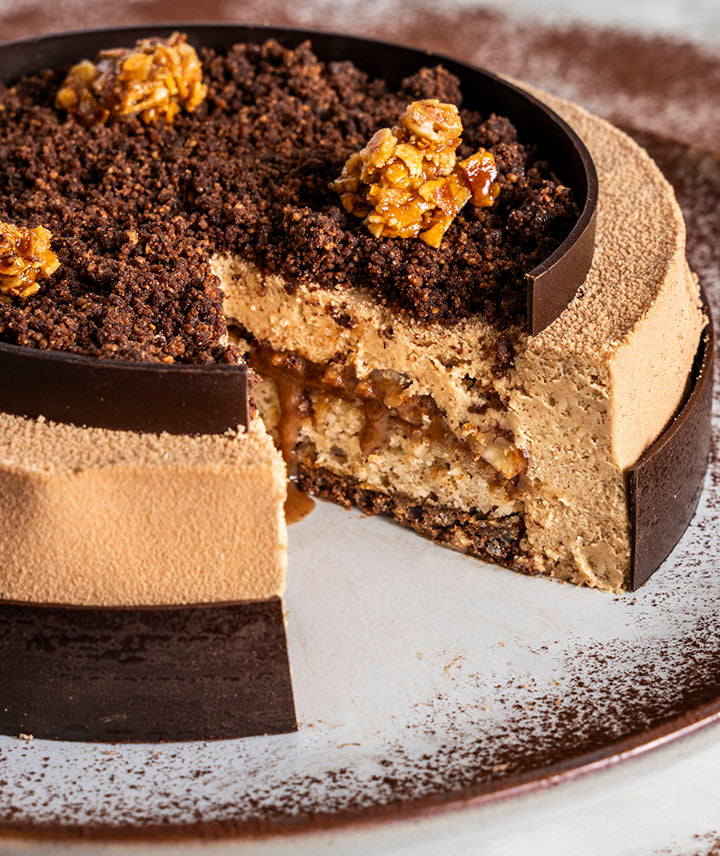 EXCLUSIVITÉ - Entremets pécan noisettes